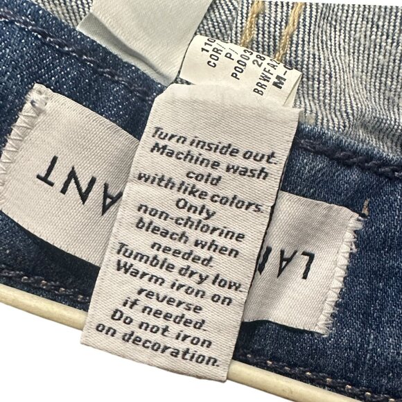 Lane Bryant 28 Super Stretch Signature Fit Skinny Jeans Mid-Rise Flex Waistband - Picture 7 of 16